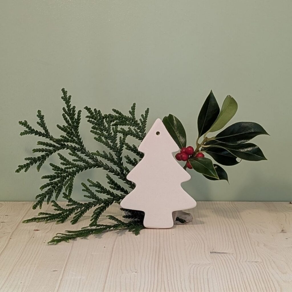 Juleophæng fladt – Træ - Malecafé